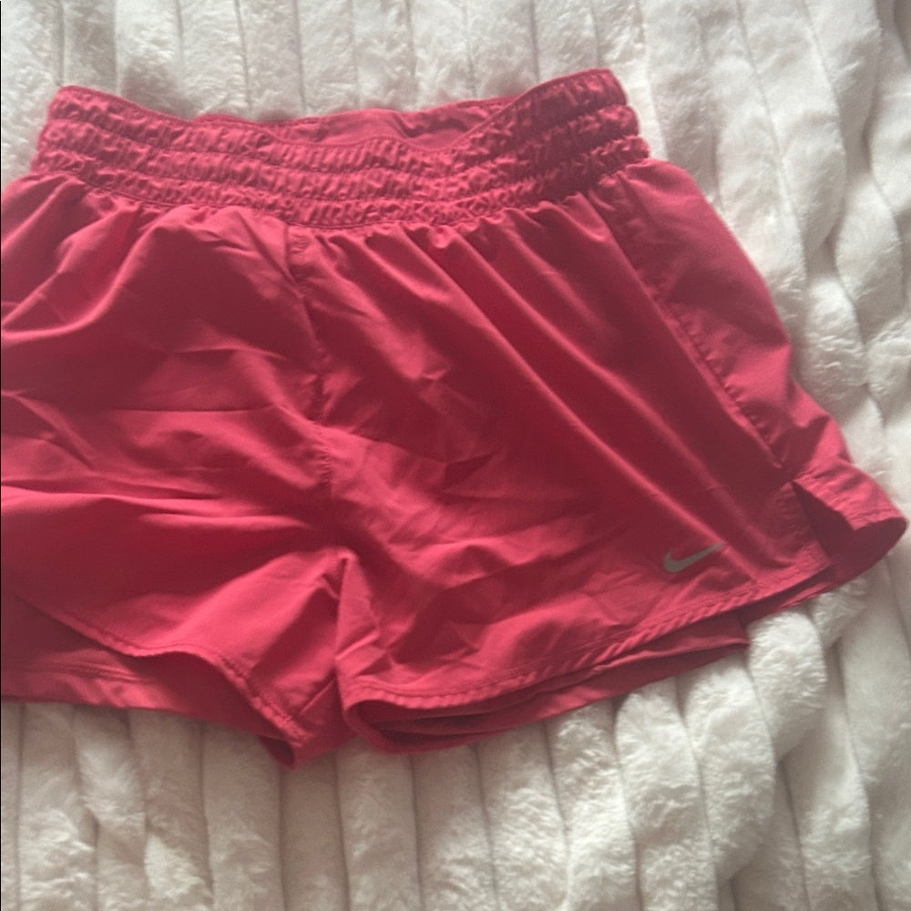 Nike Women's Vibrant Pink Athletic Shorts